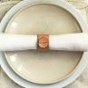 Leather napkin rings